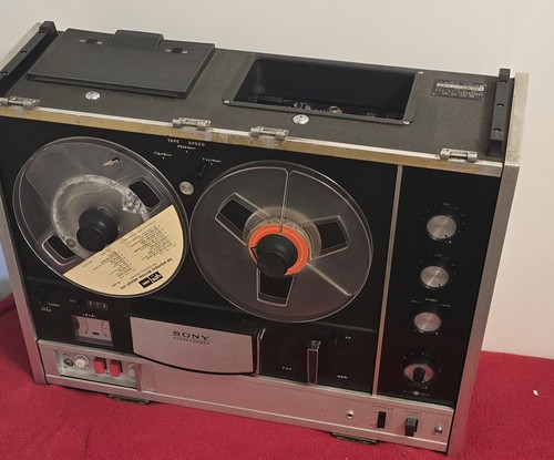 Vintage sony 530 reel to - tc,