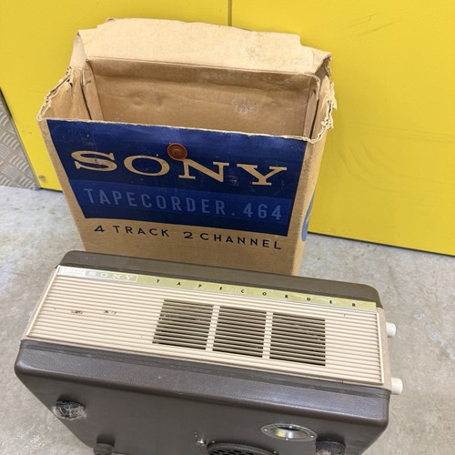 Vintage sony tapecorder - vintage, 464