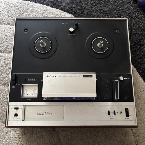 Sony 355 solid state - tc-355, stereo