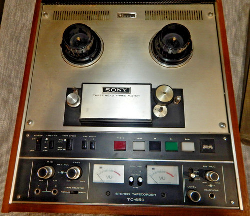 Sony 650 stereo reel to - tc-650,