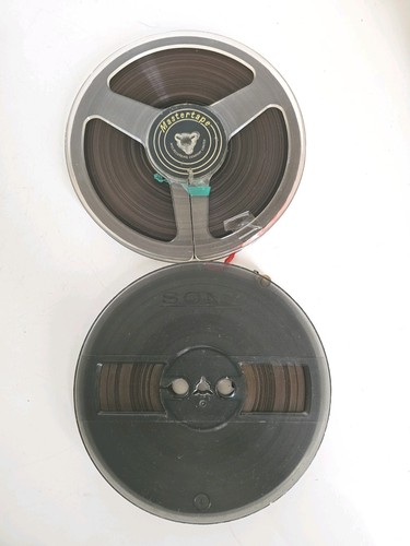 Vintage reel 7in - to, tapes